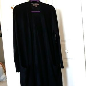2 for $20 2x NWT black duster sweater